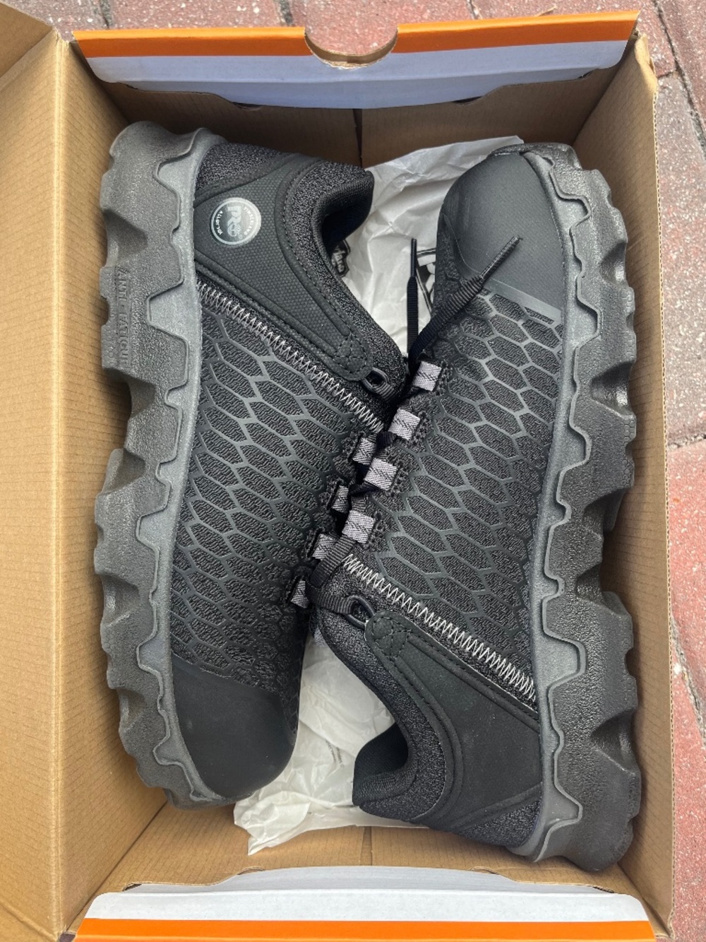Timberland Pro Powertrain Sport  SD35 Work Shoes Men’s 10.5 Black